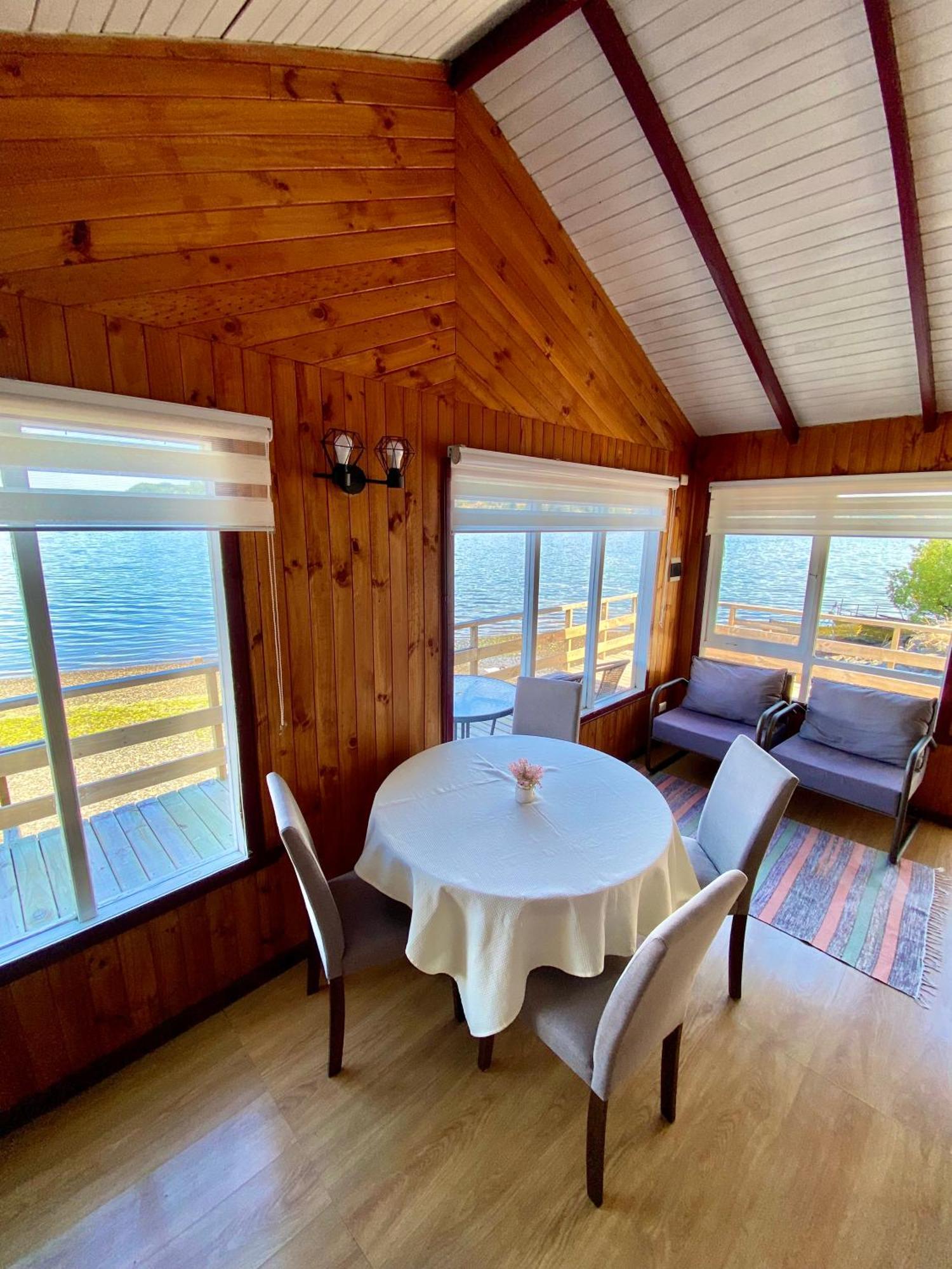 Cabanas Palafitos Dalmacia Castro Exteriör bild